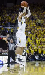 Jabari Brown scored a new career-high of 33 points against the No. 11 Wildcats.