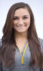 Junior Rachel Updike's 9.900 on vault tied for first in session #1, and earned her 2014 All-SEC honors