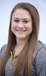 Freshman Angie Kern posted strong scores on vault and floor Friday at Auburn