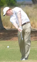 Hunter Kraus shot an even-par 70 on Saturday at the SEC Championship.