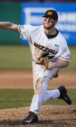 <i>Eric Anderson tossed his first career complete game and struck out a career-high 12 in the win.</i>
