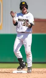 <i>Dylan Kelly extended his hitting streak to six games with an RBI single in the fourth.</i>