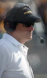 Gary Pinkel heads to the site of his last coaching job on Saturday.