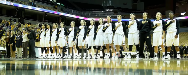 WBB National Anthem Team Banner