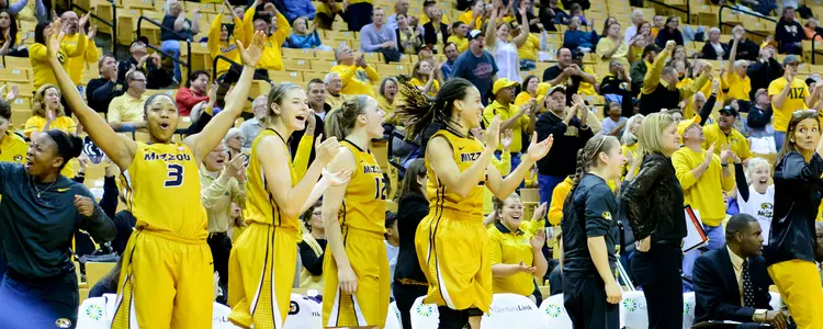 WBB Team Gold Jersey Celebration