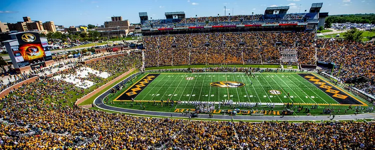 faurot stadium fans press box