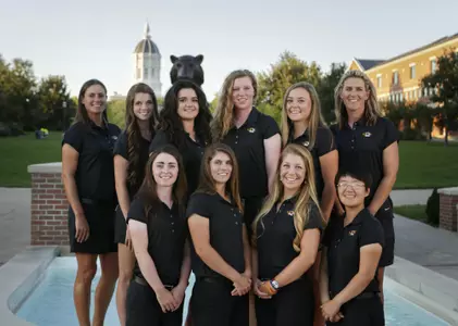 2015-16 Mizzou Women's Golf Team Photo