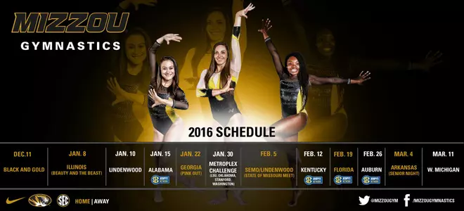 Gymnastics schedule