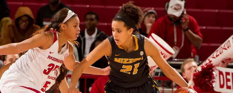 Cierra Porter at Arkansas 2016 banner