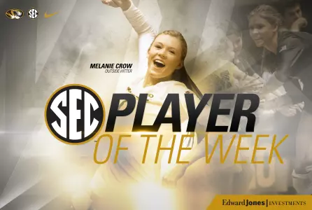 Week 11 Mel Crow SEC POW Graphic