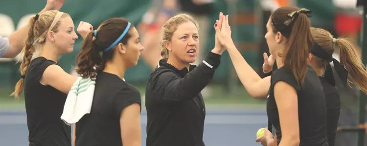 Team handshakes banner