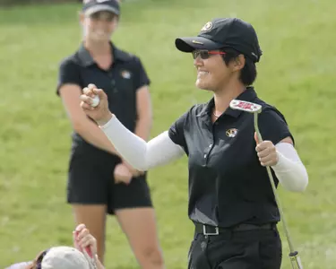 Amanda Kim 2015 Johnie Imes made putt celebration