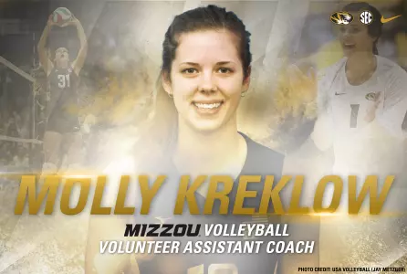 Molly Kreklow Volunteer Coach Announcement