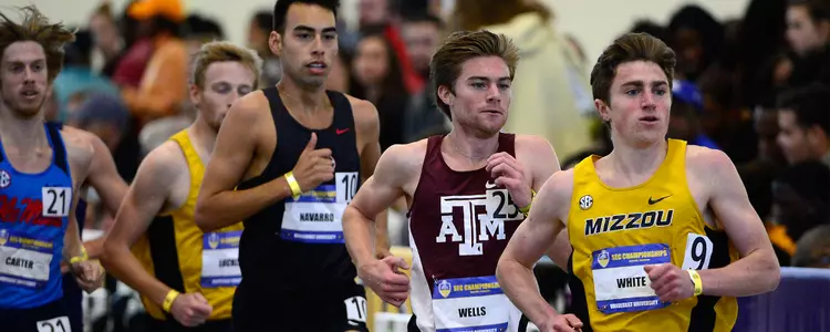 White Indoor SEC Banner