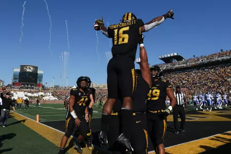No. 12 Kentucky Wildcats vs. Mizzou Tigers at Memorial Stadium in Columbia, Mo. on Saturday, Oct. 27, 2018. Zach Bland/Mizzou Athletics