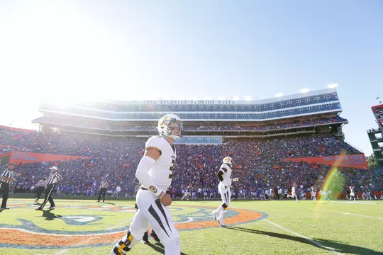 Mizzou Tigers at No. 11 Florida Gators at Ben Hill Griffin Stadium in Gainesville, Fla on Saturday, Nov. 3, 2018. Zach Bland/Mizzou Athletics