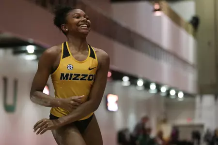 Mizzou Track & Field Holiday Opener in Columbia, Mo. on Saturday, Dec. 8, 2018. Zach Bland/Mizzou Athletics