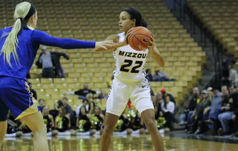 UMKC Kangaroos vs. Mizzou Tigers at Mizzou Arena in Columbia, Mo. on Thursday, Dec. 6, 2018. Jared Fisch/Mizzou Athletics