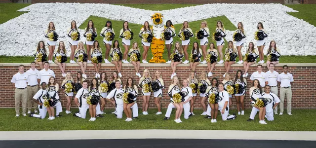 Mizzou Cheerleaders 2017