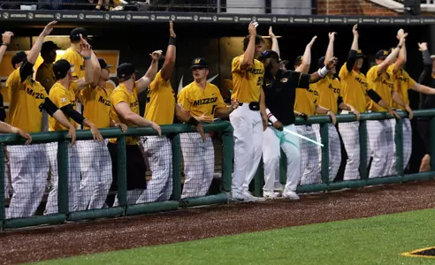 Images of the Mizzou baseball team facing off against the University of Georgia in the second game of a three-game series at Taylor Stadium on Friday, May 4, 2018 in Columbia.