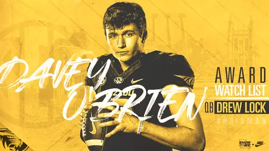 Drew Lock Davey O'Brien Award