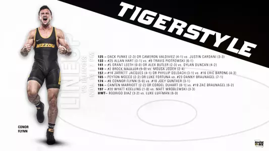Lineup vs. Illinois