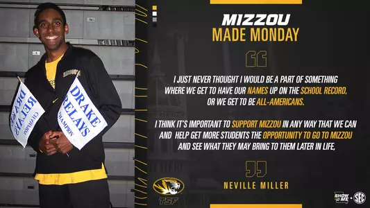 Neville Miller MizzouMade Monday