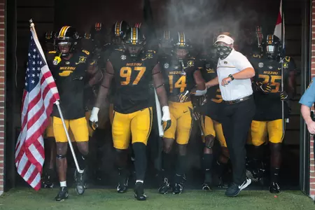 Mizzou Tigers vs. No. 2 Alabama Crimson Tide at Memorial Stadium in Columbia, Mo. on Saturday, Sept. 26, 2020.Zach Bland/Mizzou Athletics