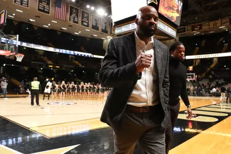 Mizzou head coach Cuonzo Martin. Mizzou Tigers vs. Vanderbilt Commodores at Memorial Gymnasium in Nashville, Tenn. on Wednesday, Feb. 26, 2020. Zach Bland/Mizzou Athletics
