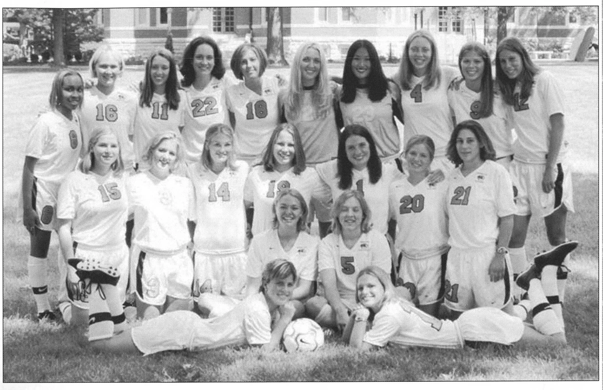 2001 Soccer Team Photo
