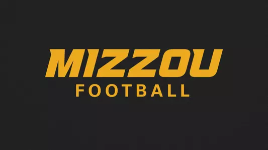 Mizzou Football Wordmark - Gold