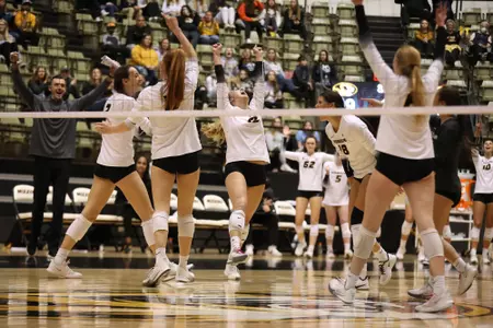 Team Celebration after a point