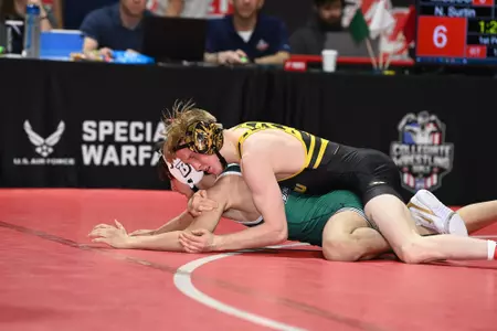 Noah Surtin wins Big 12 Wrestler of the Week