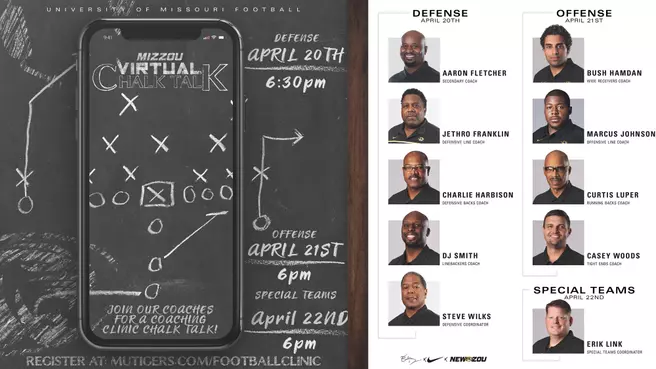 Mizzou Football Chalk Talk