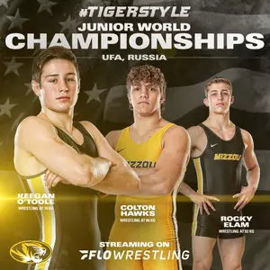 Three Mizzou Wrestlers Set to Compete at Junior World Championships