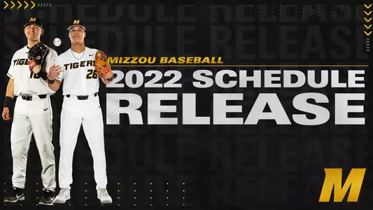2022 Baseball Schedule Cover