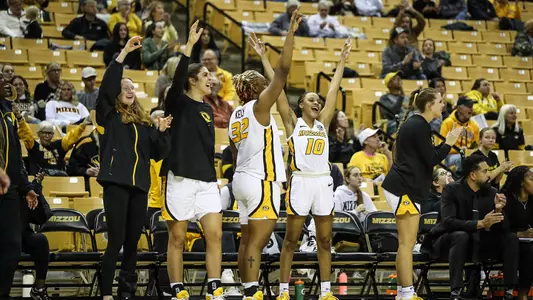 Katlyn Gilbert, Mizzou WBB Bench