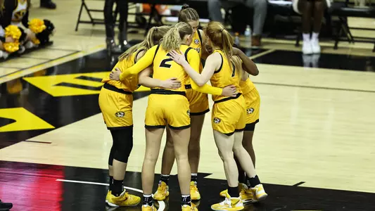Women's Basketball Huddle