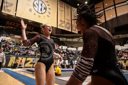 NCAA GYM: Mizzou vs. Iowa State, Lindenwood, Illinois