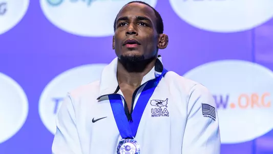 J'den Cox 2022 Worlds Silver Medal