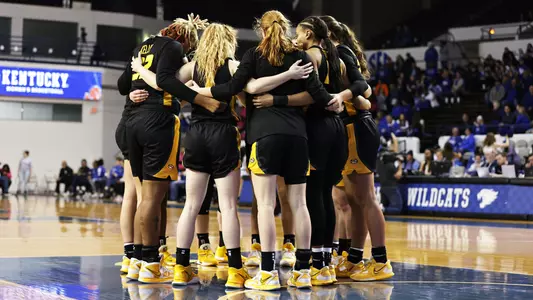 Women's Basketball Huddle