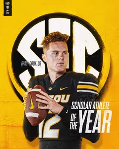 23 FB - Brady Cook SEC FB Scholar-Athlete of the Year