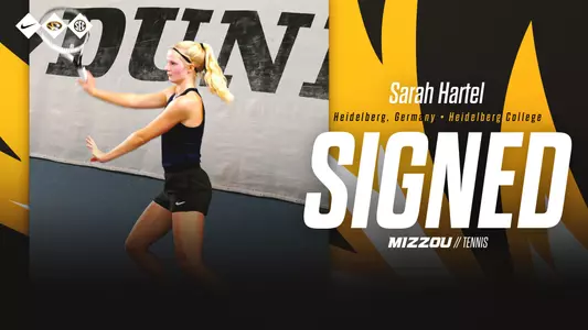 Tennis Hartel Signed