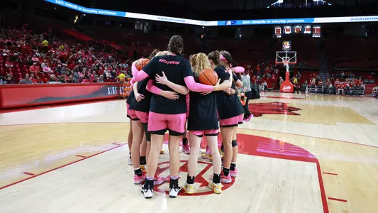 Women's Basketball Huddle