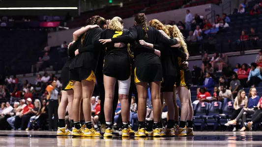 Women's Basketball Huddle