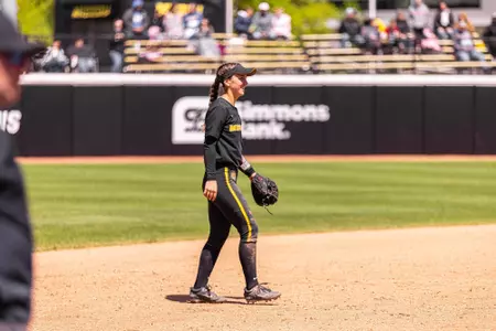Mizzou Tigers vs. North Texas Mean Green at Mizzou Softball Stadium in Columbia, MO. on Sunday, April 23, 2023. 
Jaydyn Isiminger/Mizzou Athletics
