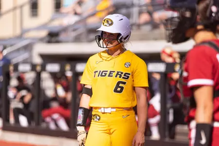 Mizzou Tigers vs. Arkansas at Mizzou Softball Complex in Columbia, MO. on Sunday, May 7, 2023.
Jaydyn Isiminger/Mizzou Athletics