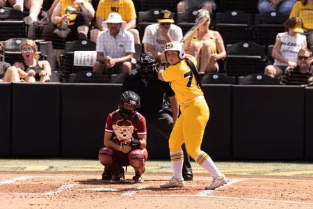 Mizzou Tigers vs. Arkansas at Mizzou Softball Complex in Columbia, MO. on Sunday, May 7, 2023.
Jaydyn Isiminger/Mizzou Athletics
Photo by: Jaydyn Isiminger