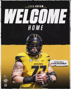 Evan Boehm Welcome Home Graphic