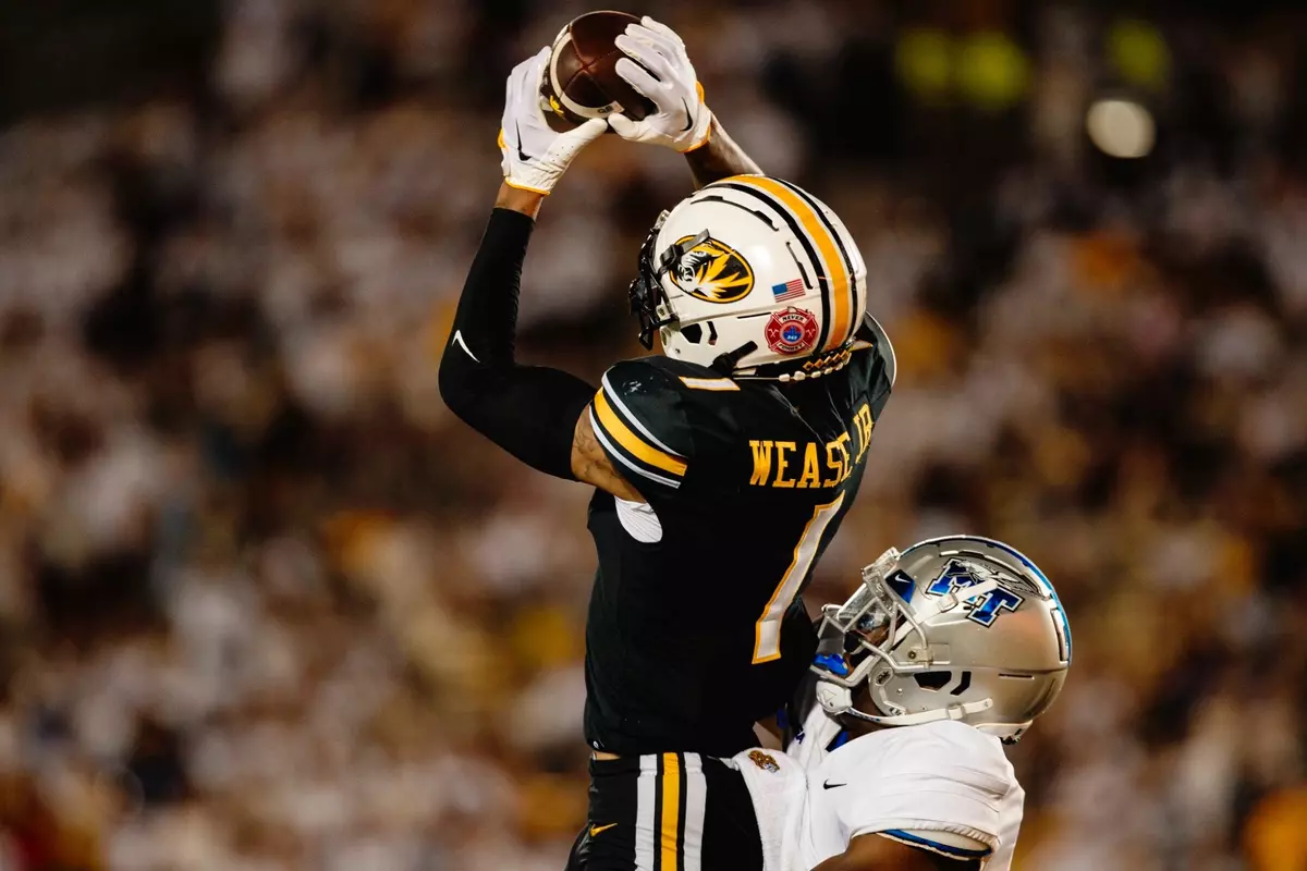 Wease TD Catch vs MTSU